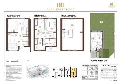 Dom w inwestycji: Park Residence etap III
