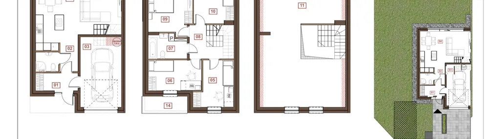 Dom w inwestycji: Park Residence etap III