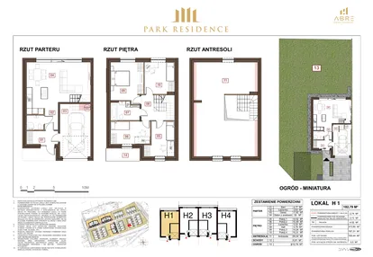 Dom w inwestycji: Park Residence etap III