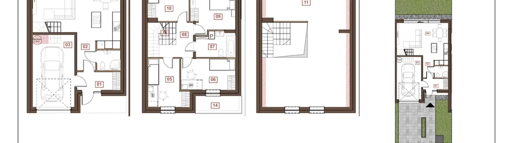 Dom w inwestycji: Park Residence etap II