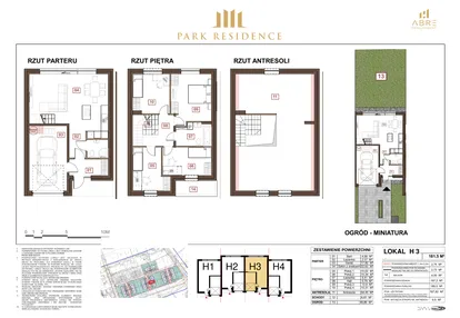 Dom w inwestycji: Park Residence etap II