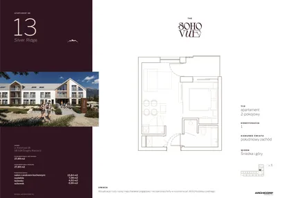 Mieszkanie w inwestycji: SOHO VUE CHILL & SPA RESORT