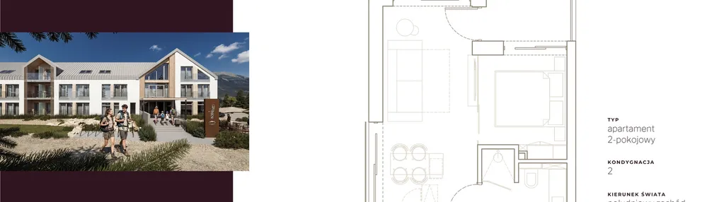 Mieszkanie w inwestycji: SOHO VUE CHILL & SPA RESORT