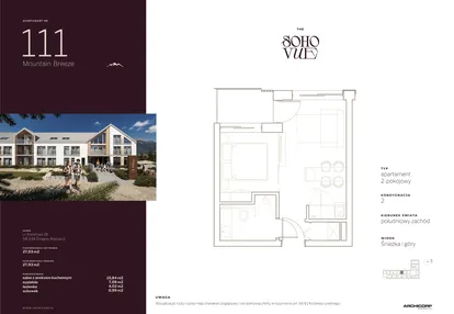 Mieszkanie w inwestycji: SOHO VUE CHILL & SPA RESORT