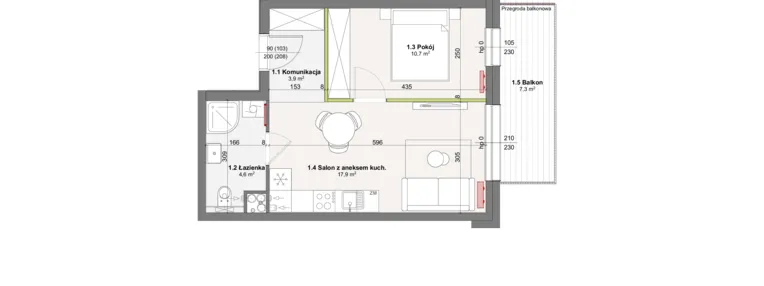 Mieszkanie w inwestycji: Rabatki etap II