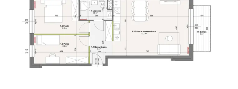 Mieszkanie w inwestycji: Rabatki etap II