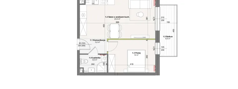 Mieszkanie w inwestycji: Rabatki etap II