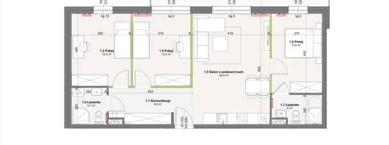 Mieszkanie w inwestycji: Rabatki etap II