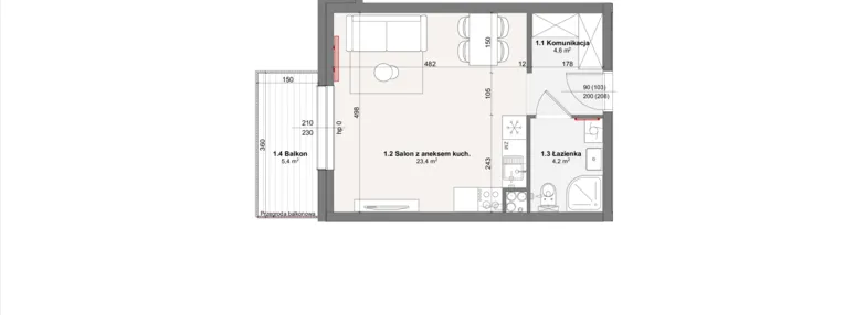 Mieszkanie w inwestycji: Rabatki etap II