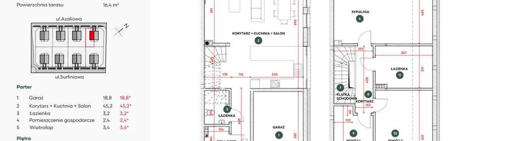 Dom w inwestycji: Kwiatowe Tarasy etap IIIB