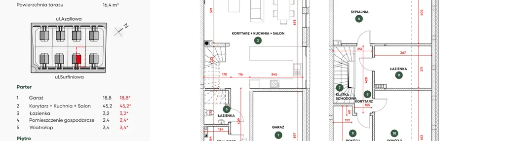Dom w inwestycji: Kwiatowe Tarasy etap IIIB