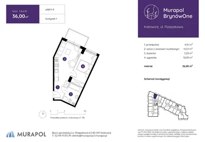 Mieszkanie w inwestycji: Murapol BrynówOne