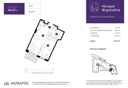 Mieszkanie w inwestycji: Murapol BrynówOne
