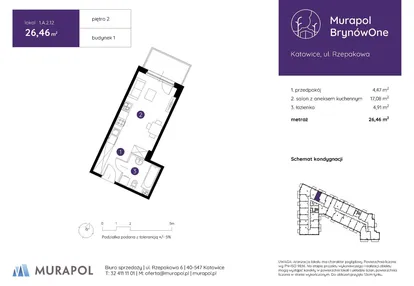 Mieszkanie w inwestycji: Murapol BrynówOne