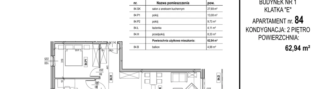 Mieszkanie w inwestycji: Ogrody Dubois etap II