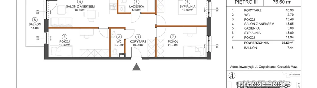 Mieszkanie w inwestycji: Osiedle Stalove etap III