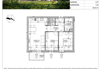 Mieszkanie w inwestycji: Osiedle Panorama Wiślana Etap VI - budynek C8