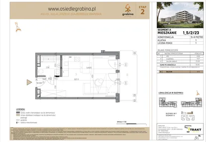 Mieszkanie w inwestycji: Osiedle Grabina 2