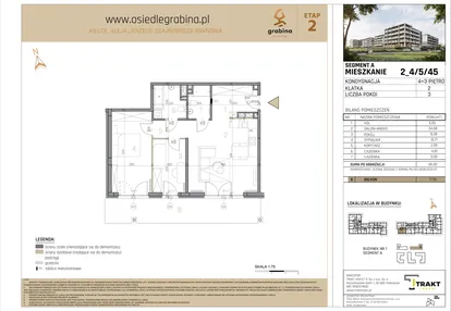 Mieszkanie w inwestycji: Osiedle Grabina 2