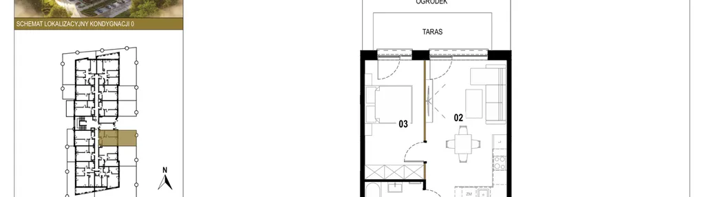 Mieszkanie w inwestycji: Osiedle Saturna etap II
