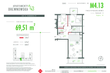 Apartamenty Drewnowska 43 II