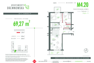 Apartamenty Drewnowska 43 II