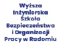 Wyższa Inżynierska Szkoła Bezpieczeństwa i Organizacji Pracy w Radomiu logo